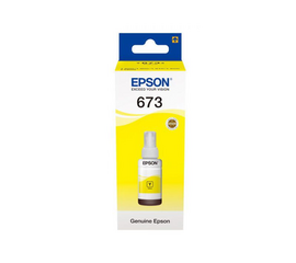 Epson Cartridge Refill (T673) - Yellow  C13T67344A