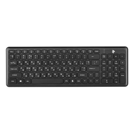 კლავიატურა 2E Keyboard KS230 Slim WL Black 2E-KS230WB