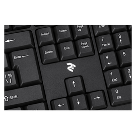 კლავიატურა 2E Keyboard KS108 USB Black 2E-KS108UB