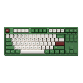  კლავიატურა Akko Keyboard 3087 Matcha Red Bean Cherry MX Silent Red, RU, Green A3087_MA_CSR