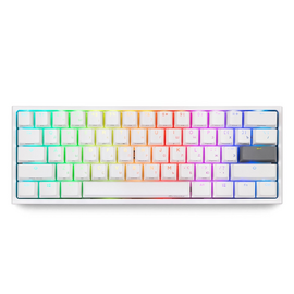 კლავიატურა Ducky Keyboard One 2 Mini Cherry Blue RGB LED White DKON2061ST-CRUPDWWT1