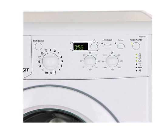 Indesit Washing Machine IWSD 51051 CIS (869990957060) 5 kg, 1000 rpm, A, 42 cm, display, White