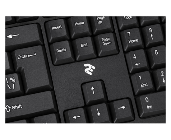 კლავიატურა 2E Keyboard KS108 USB Black 2E-KS108UB