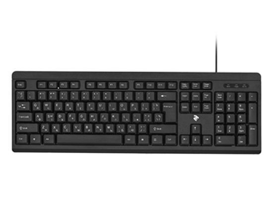 კლავიატურა 2E Keyboard KM1040 USB Black 2E-KM1040UB