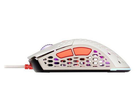 მაუსი 2E GAMING Mouse HyperSpeed Lite WL, RGB Retro white 2E-MGHSL-WL-WT